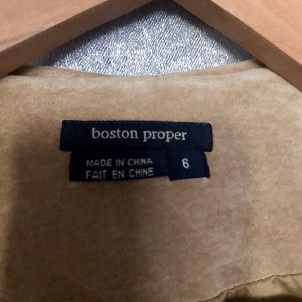 Suede and Ruffle Duster - Picture 3 of 3